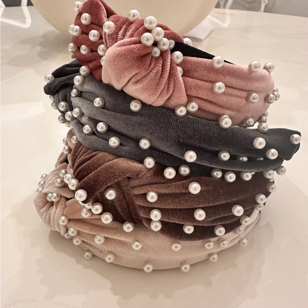 Headbands adorning Pearls